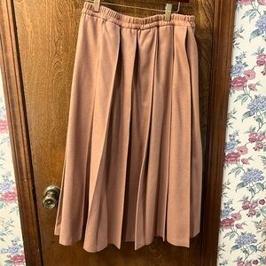Vintage 100% Wool Camel skirt